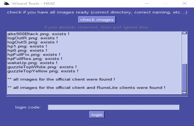 Check images passing — all images found